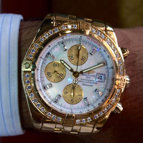 breitling watch with diamonds|Mehr.